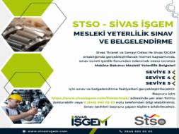 STSO - Sivas İŞGEM Mesleki Yeterlilik Sınav ve Belgelendirme